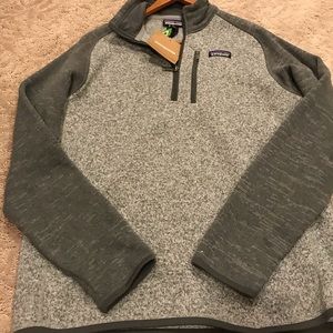NWT men’s better  sweater 1/4 zip